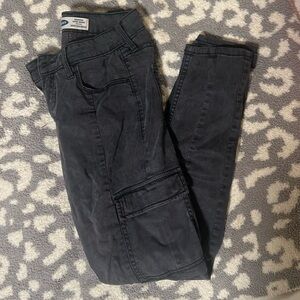 Old navy gray skinny jeans size 4